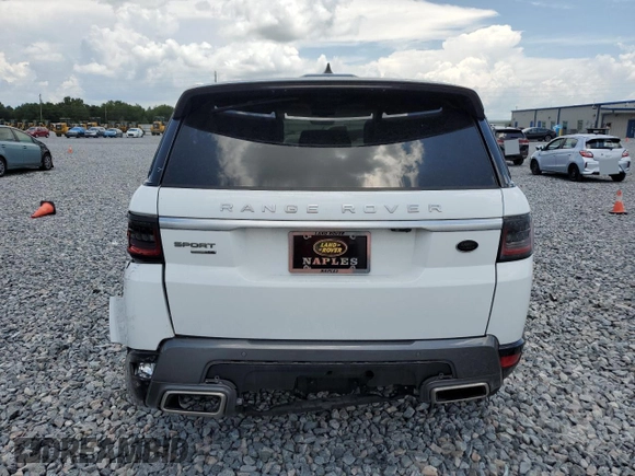 2019 Land Rover Range Rover Sport HSE with VIN SALWR2RVXKA426939, listed as a Copart auction lot 58042545 with 69,218 mi miles and Non repairable. Bid and sale history available at DreamBid. Image 6.