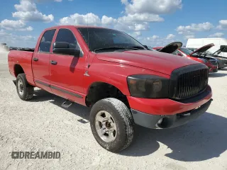 2006 Dodge 2500 SLT with VIN 3D7KS28CX6G118144, listed as a Copart auction lot 77176354 with Not Provided miles and Non Repairable. Bid and sale history available at DreamBid. Image 4.