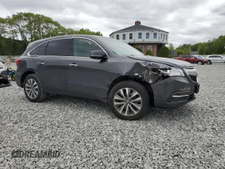 2014 Acura MDX Technology with VIN 5FRYD4H43EB004234, listed as a Copart auction lot 57724425 with 213,956 mi miles and Clean title. Bid and sale history available at DreamBid. Image 4.