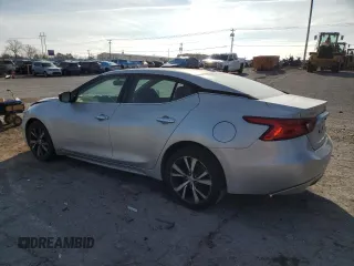 2017 Nissan Maxima SV with VIN 1N4AA6AP2HC379857, listed as a Copart auction lot 84594564 with 121,408 mi miles and Salvage Title. Bid and sale history available at carsss.com. Image 2.