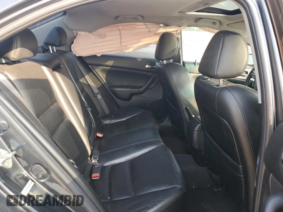 2008 Acura TSX with VIN JH4CL96848C801044, listed as a Copart auction lot 60516095 with 344,467 mi miles and Salvage title. Bid and sale history available at DreamBid. Image 10.