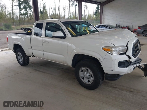 2021 Toyota Tacoma SR с VIN 3TYRX5GN8MT005858, выставлен на аукционе IAAI как лот 42022056 с пробегом 59 608 миль миль и . История ставок и продаж доступна на DreamBid. Изображение 1.
