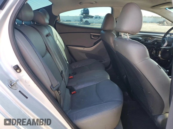 2011 Hyundai Elantra GLS with VIN 5NPDH4AE2BH051632, listed as a Copart auction lot 50066985 with 238,555 mi miles and Salvage Title. Bid and sale history available at carsss.com. Image 10.