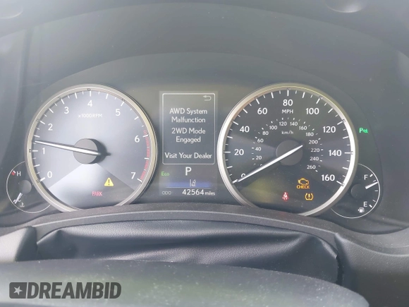 2019 Lexus NX 300 with VIN JTJBARBZ8K2200862, listed as a IAAI auction lot 42201649 with 42,564 mi miles and . Bid and sale history available at DreamBid. Image 7.