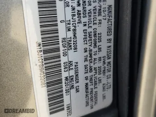 2017 Nissan Rogue Sport SV with VIN JN1BJ1CP8HW032081, listed as a Copart auction lot 53819105 with 80,707 mi miles and Salvage Title. Bid and sale history available at carsss.com. Image 13.