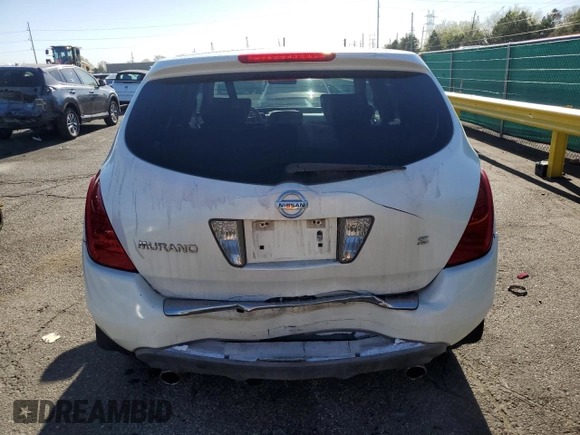 2007 Nissan Murano S z VIN JN8AZ08T87W523383, wystawiony jako Copart lot #53564715 z przebiegiem 187 549 mil mil oraz Szkoda całkowita • Salvage title. Historia ofert i sprzedaży dostępna na DreamBid. Obrazek 6.