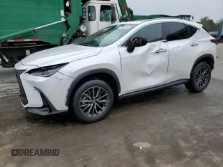 2025 Lexus NX with VIN JTJGGCEZ6S5010795, listed as a Copart auction lot 72822164 with 476 mi miles and Salvage Title. Bid and sale history available at carsss.com. Image 1.
