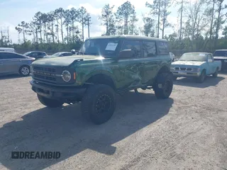 2023 Ford Bronco with VIN 1FMEE5DP5PLB15371, listed as a IAAI auction lot 41911126 with 32,091 mi miles. Bid and sale history available at carsss.com. Image 17.