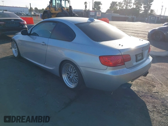 2011 BMW 3 Series 335is with VIN WBAKG1C57BE618727, listed as a IAAI auction lot 41234102 with 154,007 mi miles and . Bid and sale history available at carsss.com. Image 3.