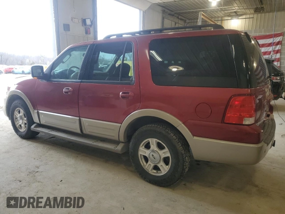 2005 Ford Expedition Eddie Bauer z VIN 1FMFU18535LA64541, wystawiony jako Copart lot #50811075 z przebiegiem 216 979 mil mil oraz Szkoda całkowita • Salvage title. Historia ofert i sprzedaży dostępna na DreamBid. Obrazek 2.