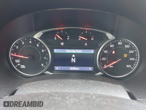 2020 GMC Terrain SLT with VIN 3GKALVEVXLL172044, listed as a IAAI auction lot 41868790 with 65,496 mi miles. Bid and sale history available at carsss.com. Image 7.