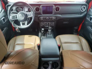 2021 Jeep Gladiator High Altitude z VIN 1C6HJTFG4ML579074, wystawiony jako Copart lot #57145415 z przebiegiem 52 145 mil mil oraz Szkoda całkowita • Salvage title. Historia ofert i sprzedaży dostępna na DreamBid. Obrazek 8.