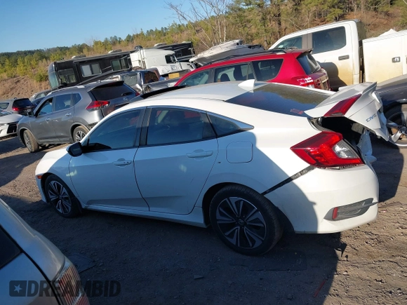 2016 Honda Civic Sedan EX-L with VIN 19XFC1F75GE042550, listed as a IAAI auction lot 41706840 with 126,862 mi miles. Bid and sale history available at carsss.com. Image 14.