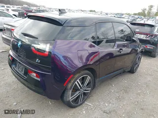 2017 BMW i3 with VIN WBY1Z8C55HV551697, listed as a IAAI auction lot 41534229 with 1 mi miles. Bid and sale history available at carsss.com. Image 4.