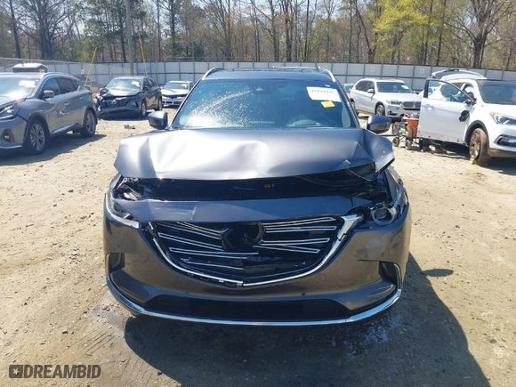 2019 Mazda CX-9 Signature with VIN JM3TCBEY8K0313614, listed as a IAAI auction lot 41894443 with 56,877 mi miles. Bid and sale history available at carsss.com. Image 12.