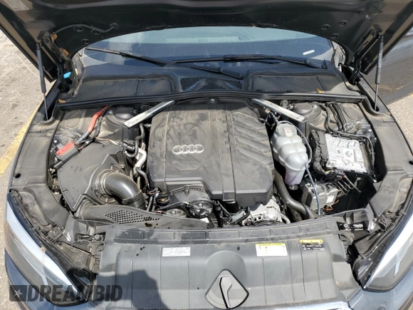 2022 Audi A5 Sportback S line Premium with VIN WAUDACF57NA029920, listed as a Copart auction lot 50598924 with 30,345 mi miles and Salvage Title. Bid and sale history available at carsss.com. Image 11.