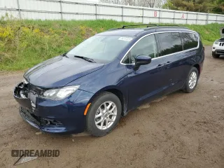 2020 Chrysler Voyager LXi z VIN 2C4RC1DG4LR163255, wystawiony jako Copart lot #56512025 z przebiegiem 116 185 mil mil oraz Szkoda całkowita • Salvage title. Historia ofert i sprzedaży dostępna na DreamBid. Obrazek 1.