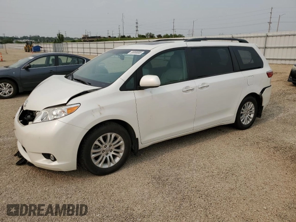 2017 Toyota Sienna XLE Auto Access Seat с VIN 5TDYZ3DC8HS787397, выставлен на аукционе Copart как лот 58958885 с пробегом 120 838 миль миль и Списание • Salvage title. История ставок и продаж доступна на DreamBid. Изображение 1.
