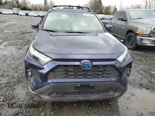 2024 Toyota RAV4 Hybrid XLE Premium with VIN JTMB6RFV4RD151024, listed as a Copart auction lot 46646405 with 3,310 mi miles and Salvage Title. Bid and sale history available at DreamBid. Image 5.