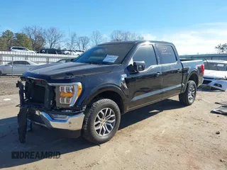 2021 Ford F-150 XL with VIN 1FTFW1E58MFA84347, listed as a IAAI auction lot 41402387 with 133,150 mi miles. Bid and sale history available at carsss.com. Image 17.
