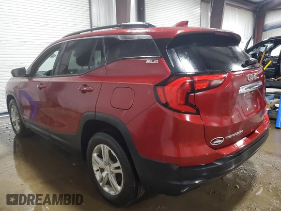 2019 GMC Terrain SLE with VIN 3GKALTEV1KL330368, listed as a Copart auction lot 60235435 with 20,698 mi miles and Salvage title. Bid and sale history available at DreamBid. Image 2.