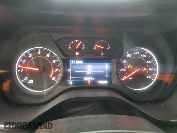 2019 Chevrolet Camaro 1LT with VIN 1G1FB3DXXK0136905, listed as a Copart auction lot 81994714 with 100,874 mi miles and Salvage Title. Bid and sale history available at carsss.com. Image 9.