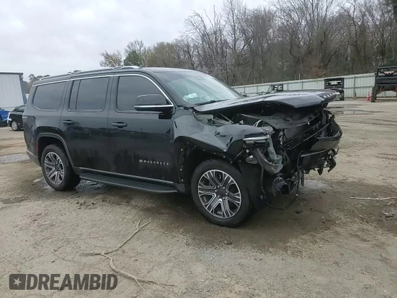 2022 Jeep Wagoneer Series III with VIN 1C4SJUDTXNS115301, listed as a Copart auction lot 89125845 with 60,674 mi miles and Salvage title. Bid and sale history available at DreamBid. Image 14.