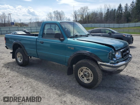 1994 Ford Ranger Splash z VIN 1FTCR11X7RTB12634, wystawiony jako Copart lot #53813435 z przebiegiem 183 609 mil mil oraz Szkoda całkowita • Salvage title. Historia ofert i sprzedaży dostępna na DreamBid. Obrazek 4.