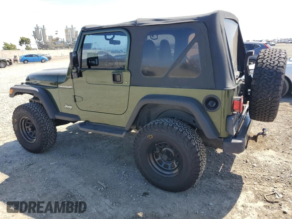 1997 Jeep Wrangler SE with VIN 1J4FY29P0VP521856, listed as a Copart auction lot 53396485 with 173,138 mi miles and Salvage Title. Bid and sale history available at carsss.com. Image 2.
