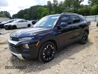 2021 Chevrolet TrailBlazer LT with VIN KL79MPS28MB083896, listed as a Copart auction lot 57450994 with 30,187 mi miles and Salvage Title. Bid and sale history available at DreamBid. Image 1.