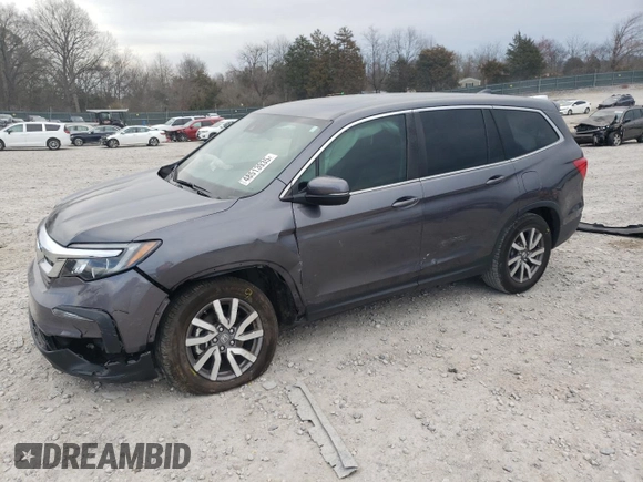 2020 Honda Pilot EX-L with VIN 5FNYF5H5XLB026092, listed as a Copart auction lot 48513935 with 69,540 mi miles and Salvage title. Bid and sale history available at DreamBid. Image 1.