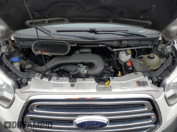 2019 Ford Transit Passenger XL with VIN 1FBAX2CM3KKA62143, listed as a Copart auction lot 60708845 with 112,166 mi miles and Salvage title. Bid and sale history available at DreamBid. Image 12.