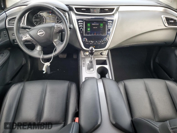 2023 Nissan Murano SL with VIN 5N1AZ2CJ7PC118125, listed as a Copart auction lot 43538625 with 12,381 mi miles and Salvage Title. Bid and sale history available at DreamBid. Image 8.