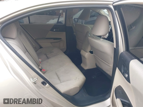 2017 Honda Accord LX with VIN 1HGCR2F36HA189924, listed as a IAAI auction lot 41956124 with 58,117 mi miles. Bid and sale history available at carsss.com. Image 8.