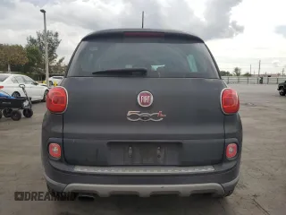 2014 FIAT 500L Trekking with VIN ZFBCFADH1EZ017705, listed as a Copart auction lot 50577525 with 131,753 mi miles and Clean Title. Bid and sale history available at DreamBid. Image 6.