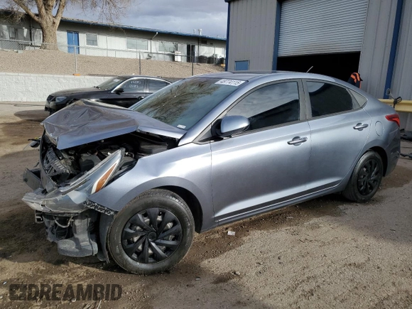 2020 Hyundai Accent SE with VIN 3KPC24A69LE112843, listed as a Copart auction lot 48774115 with 100,255 mi miles and Salvage Title. Bid and sale history available at carsss.com. Image 1.