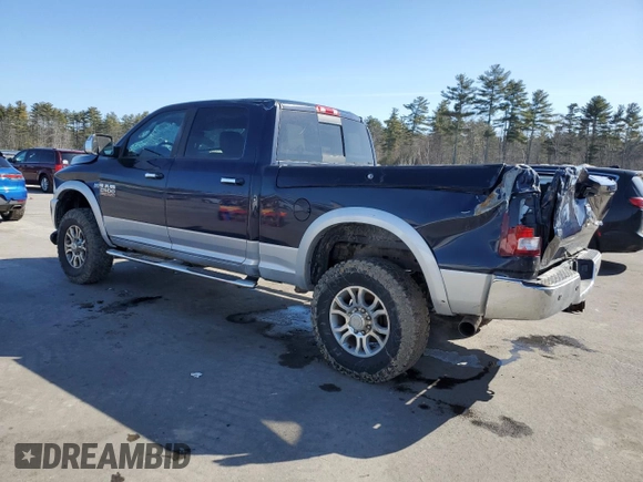 2015 Ram 2500 Laramie with VIN 3C6UR5FJ0FG552064, listed as a Copart auction lot 48611225 with 142,021 mi miles and Salvage Title. Bid and sale history available at carsss.com. Image 2.