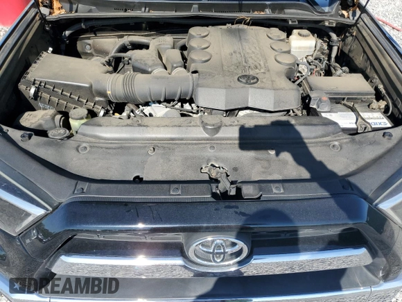 2015 Toyota 4Runner SR5 with VIN JTEZU5JR4F5102821, listed as a Copart auction lot 53307425 with 103,010 mi miles and Salvage title. Bid and sale history available at DreamBid. Image 12.