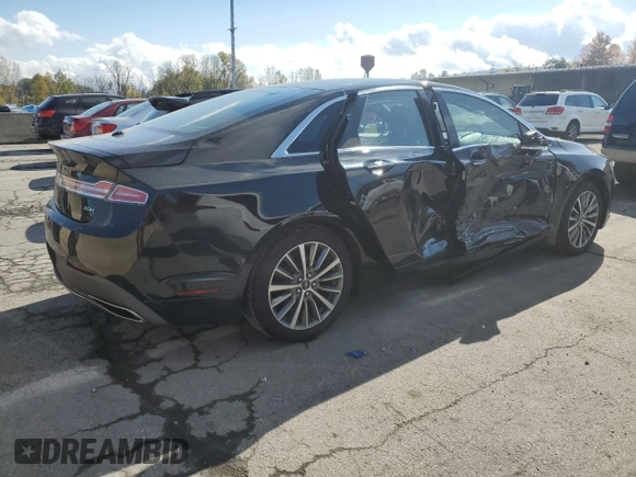2018 Lincoln MKZ Hybrid Premiere with VIN 3LN6L5KU1JR614048, listed as a Copart auction lot 75610294 with 91,949 mi miles and Salvage title. Bid and sale history available at DreamBid. Image 3.