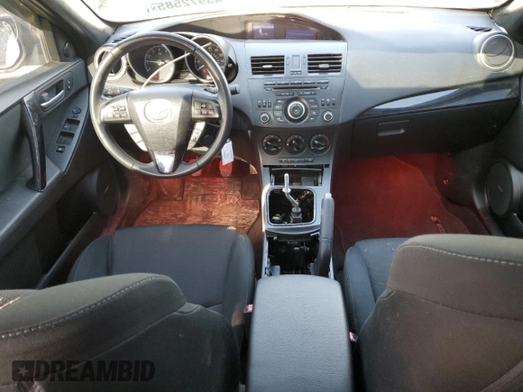 2012 Mazda 3 s Touring with VIN JM1BL1V59C1500442, listed as a Copart auction lot 43972585 with 68,326 mi miles and Salvage Title. Bid and sale history available at carsss.com. Image 8.