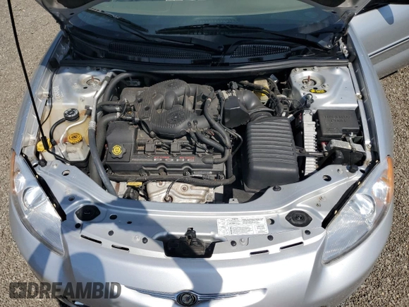 2002 Chrysler Sebring LXi with VIN 1C3EL55R92N296938, listed as a Copart auction lot 59391005 with 41,634 mi miles and Clean title. Bid and sale history available at DreamBid. Image 11.