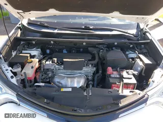 2018 Toyota RAV4 LE with VIN 2T3ZFREV8JW467744, listed as a IAAI auction lot 41818614 with 95,609 mi miles. Bid and sale history available at carsss.com. Image 10.