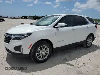 2023 Chevrolet Equinox LT with VIN 3GNAXKEG3PS179467, listed as a Copart auction lot 60306715 with 48,942 mi miles and Salvage title. Bid and sale history available at DreamBid. Image 1.