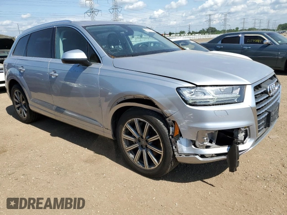2017 Audi Q7 Premium Plus z VIN WA1LAAF79HD039916, wystawiony jako Copart lot #62238335 z przebiegiem 71 637 mil mil oraz Szkoda całkowita • Salvage title. Historia ofert i sprzedaży dostępna na DreamBid. Obrazek 4.