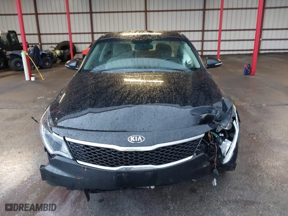 2017 Kia Optima LX 1.6T with VIN 5XXGT4L10HG129660, listed as a IAAI auction lot 40887271 with 107,000 mi miles. Bid and sale history available at carsss.com. Image 12.