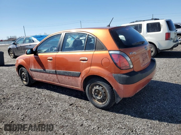 2008 Kia Rio LX with VIN KNADE163X86433096, listed as a Copart auction lot 50166155 with 219,883 mi miles and Clean Title. Bid and sale history available at carsss.com. Image 2.