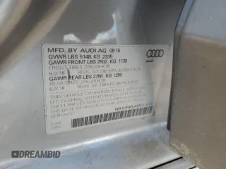 2016 Audi allroad Premium Plus with VIN WA1UFAFL6GA011073, listed as a Copart auction lot 43569175 with 90,570 mi miles and Salvage Title. Bid and sale history available at carsss.com. Image 12.