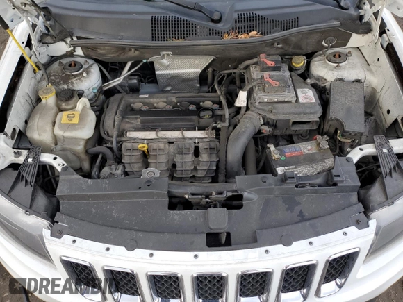 2017 Jeep Compass Sport with VIN 1C4NJCBA4HD130331, listed as a Copart auction lot 47929225 with 97,526 mi miles and Salvage Title. Bid and sale history available at carsss.com. Image 11.