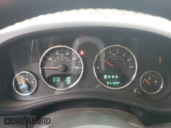 2018 Jeep Wrangler JK Unlimited Sport S with VIN 1C4BJWDG1JL868623, listed as a Copart auction lot 71317144 with 64,126 mi miles and Salvage Title. Bid and sale history available at carsss.com. Image 9.