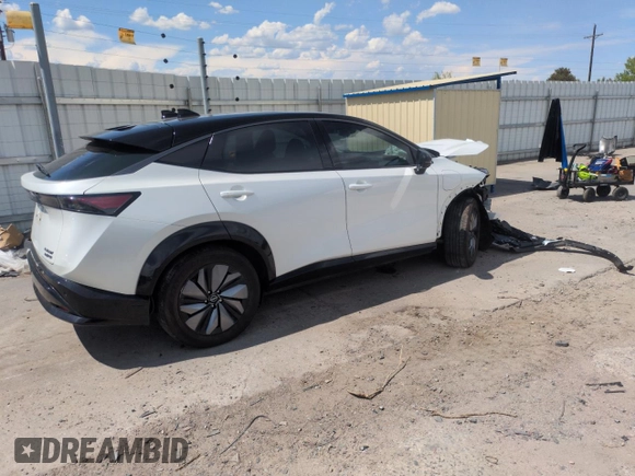 2023 Nissan ARIYA Platinum+ z VIN JN1DF0CD6PM710086, wystawiony jako Copart lot #56642525 z przebiegiem 13 373 mil mil oraz Szkoda całkowita • Salvage title. Historia ofert i sprzedaży dostępna na DreamBid. Obrazek 3.
